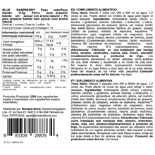 Cargar imagen en el visor de la galería, HYDRATION MIX / Blue Raspberry - 16 porciones